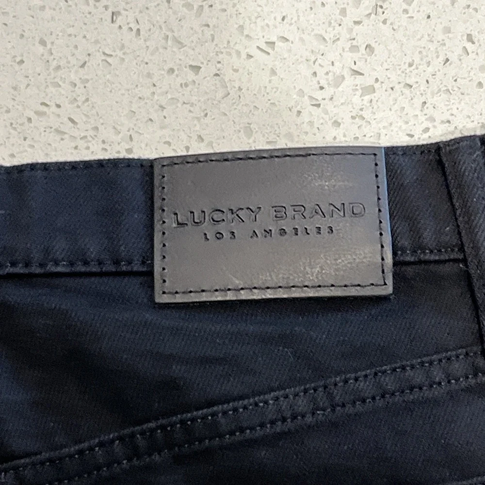 Lucky Brand Jeans Relaxed Stovepipe - Saturated Black Womens‎ 4/27 NWT